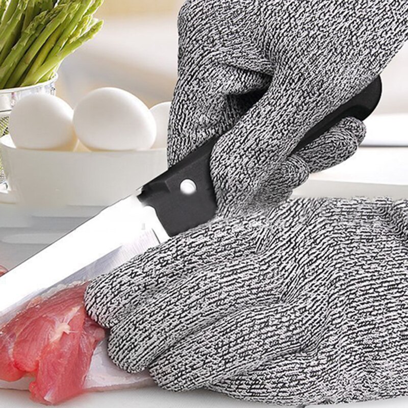 Cut Resistant Gloves 1 Pair Kitchen Work Anti-cutting Wear-resistant Safety Garden Gloves