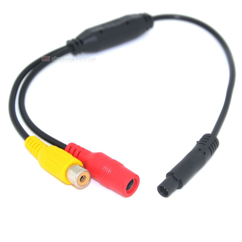 Car Video Cable RCA-4PIN For Car Rear View Camera Connect Car Monitor DVD Trigger Cable Parking assistance