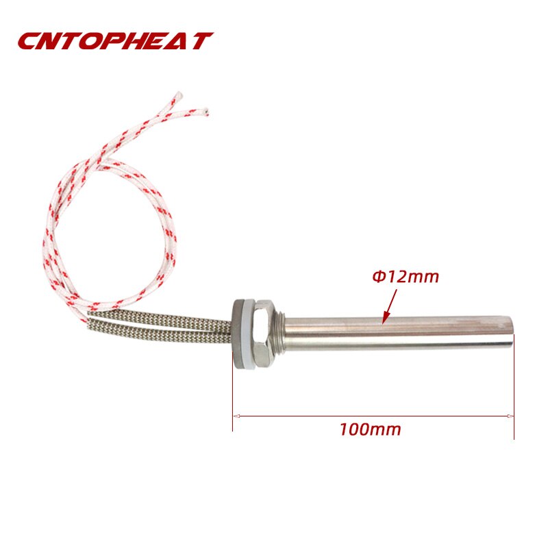 24v 200w DC Cartridge Heater Stainless Steel Electric Immersion Water Heating Element