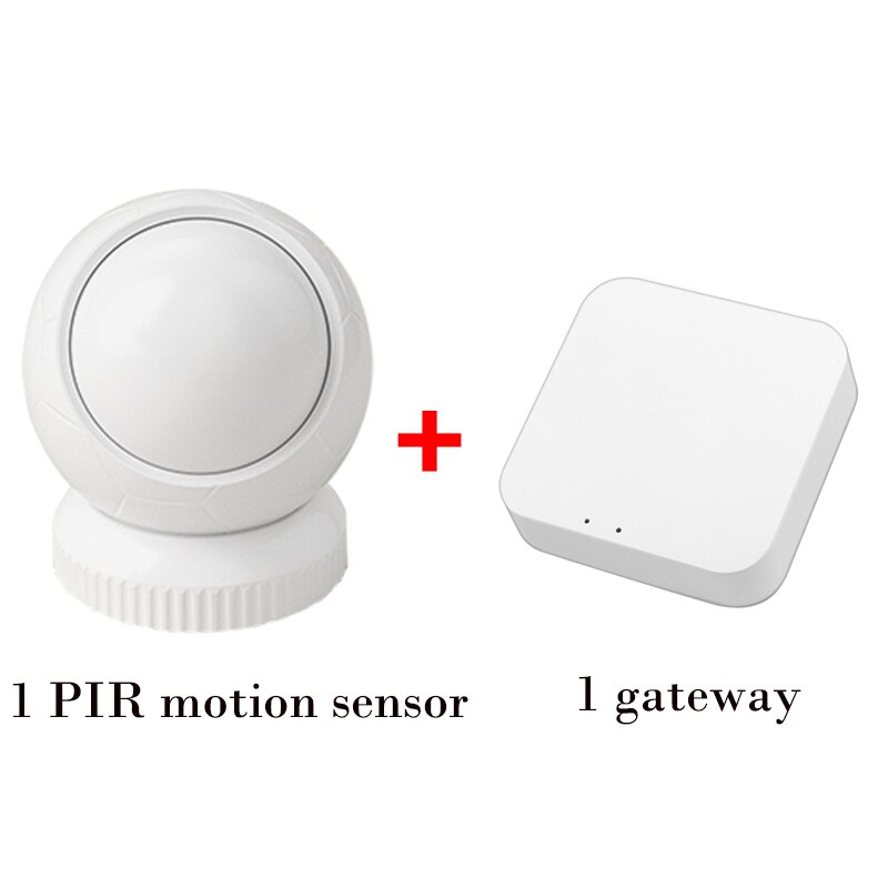 Tuya Human Body Sensor Infrared Sensor Motion Detection Tuya Intelligent Anti-theft Human Motion Sensor Motion Detection Tuya: 1 sensor 1 gateway