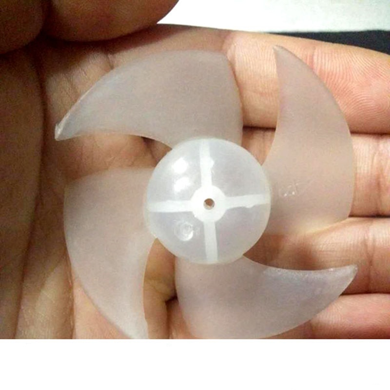 1 stks 4 bladen plastic fan blade voor föhn Fan Onderdelen