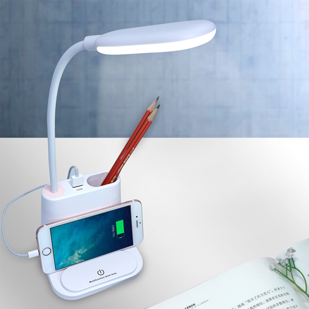 berühren Dimmbare Lichter LED Schreibtisch Lampe USB Aufladbare Tisch Lampen für freundlicher freundlicher Lesen Studie Nacht Schlafzimmer Wohnzimmer