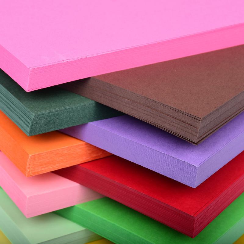 50 stück Von Handwerk Papier A4 Größe Farbe Karton Diy Handgemachte Postkarte Schüler Aufkleber freundlicher Hause Schule Handwerk Papier