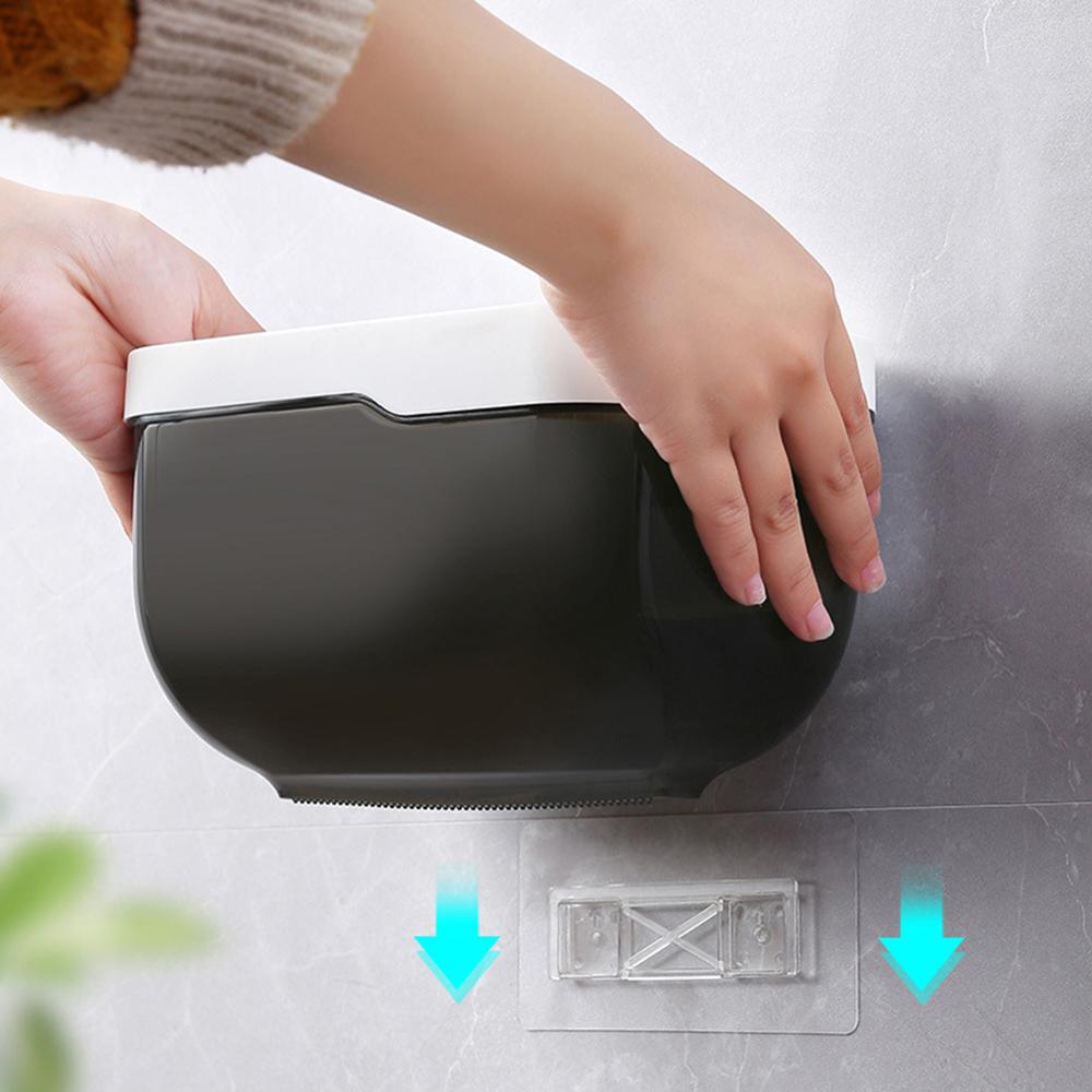 Waterproof Toilet Paper Holder For Toilet Paper Towel Holder Bathroom Dispenser Storage Box Toilet Roll Holder Wall Mounted CSV