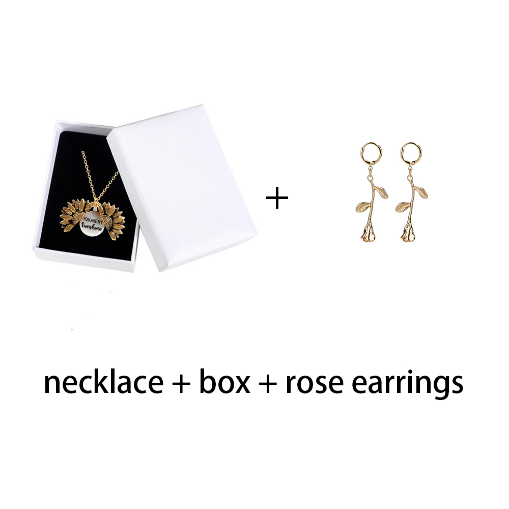 Collier en or avec pendentif tournesol pour homme et femme, médaillon ouvert, document, You are my Dominique, , directe gratuite, , 2025: Bleu