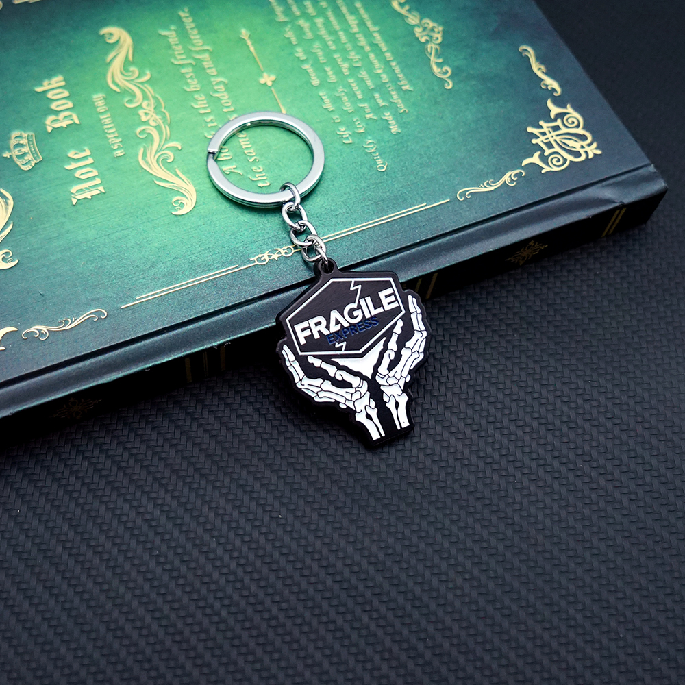 Death Stranding Sleutelhanger Dog Tag Sleutelhanger Sleutelhanger Sleutelhangers Voor Mannen Vrouwen Game Accessoires Auto Sleutelhanger