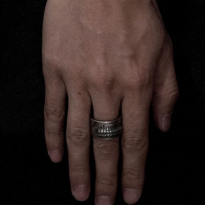 Simple Stainless Steel Men's Ring - Classic Wedding Band, No Gemstone, Durable Everyday Jewelry