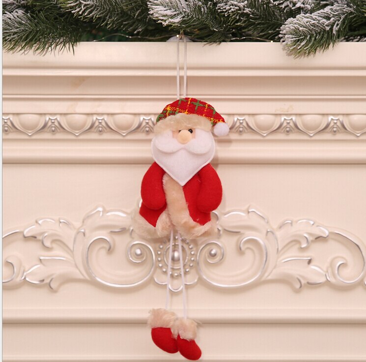 Kerst Ornamenten Leuke Welkom Santa Sneeuwpop Xmas Deur Opknoping Decoratie Ons: A