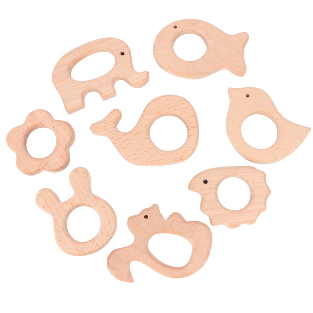 8 pz Carino Utile Fumetto Massaggiagengive Animale Massaggiagengive bambino Asta Molare Denti Strumento per I Bambini Infantili Del bambino Denti: Default Title