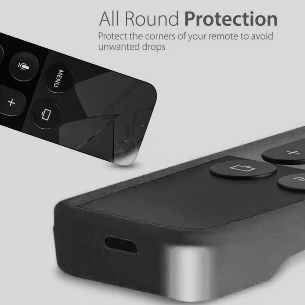 Voor Apple Tv 4 Remote Case Control Kleurrijke Siliconen Beschermhoes Cover Skin Waterdichte Stofkap