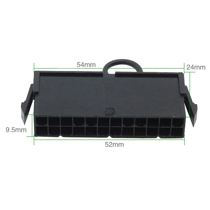 -24 Pin ATX Power Supply Starter Jumper Starter PSU Stand Alone Reboot Activate Connecter for BTC Miner Machine