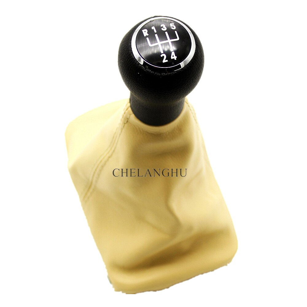 For VW Beetle 1998 1999 2000 2001 2002 2003 2004 2005 2006 2007 Car 5 Speed Gear Stick Shift Knob Beige Giator