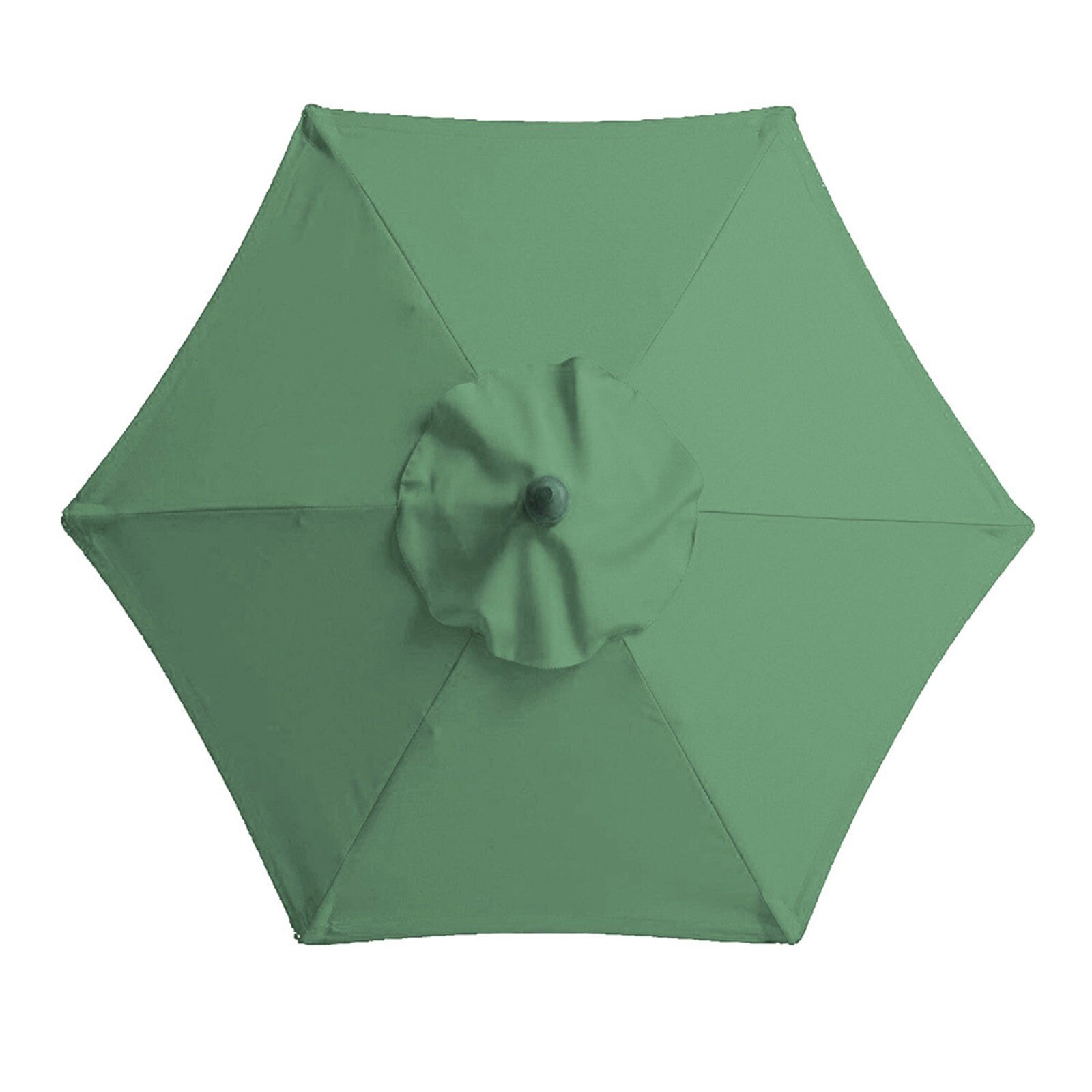 Outdoor Garden Big Umbrella Sunshade Outdoor Stall Beach Umbrella Sun Umbrella Replacement Cloth Подсвечники Для Свечей 40: Green