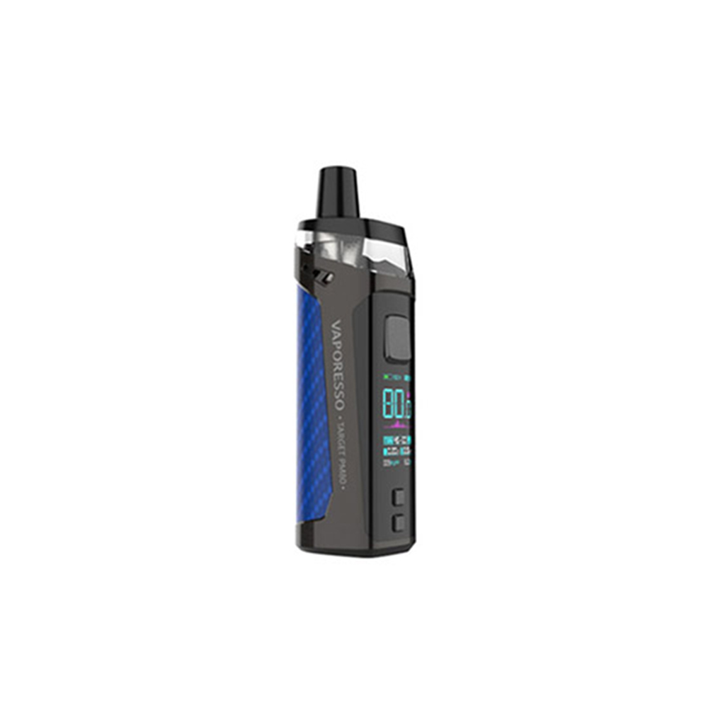 Newest Vaporesso TARGET PM80 Mod Pod Kit with 2000mAh Built-in Battery & 4ml Pod System E cig Vinci X/ Aegis Boost/ Pasito Kit: Blue