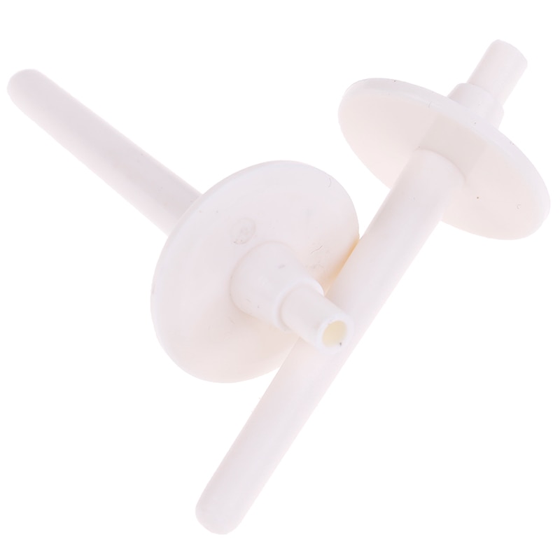 2 kpl/setti lankatapit lusikkatelineen valkoinen muovinen ompelukoneen osat ompelutyökalut neulontatarvikkeet 7cm x 2.7cm