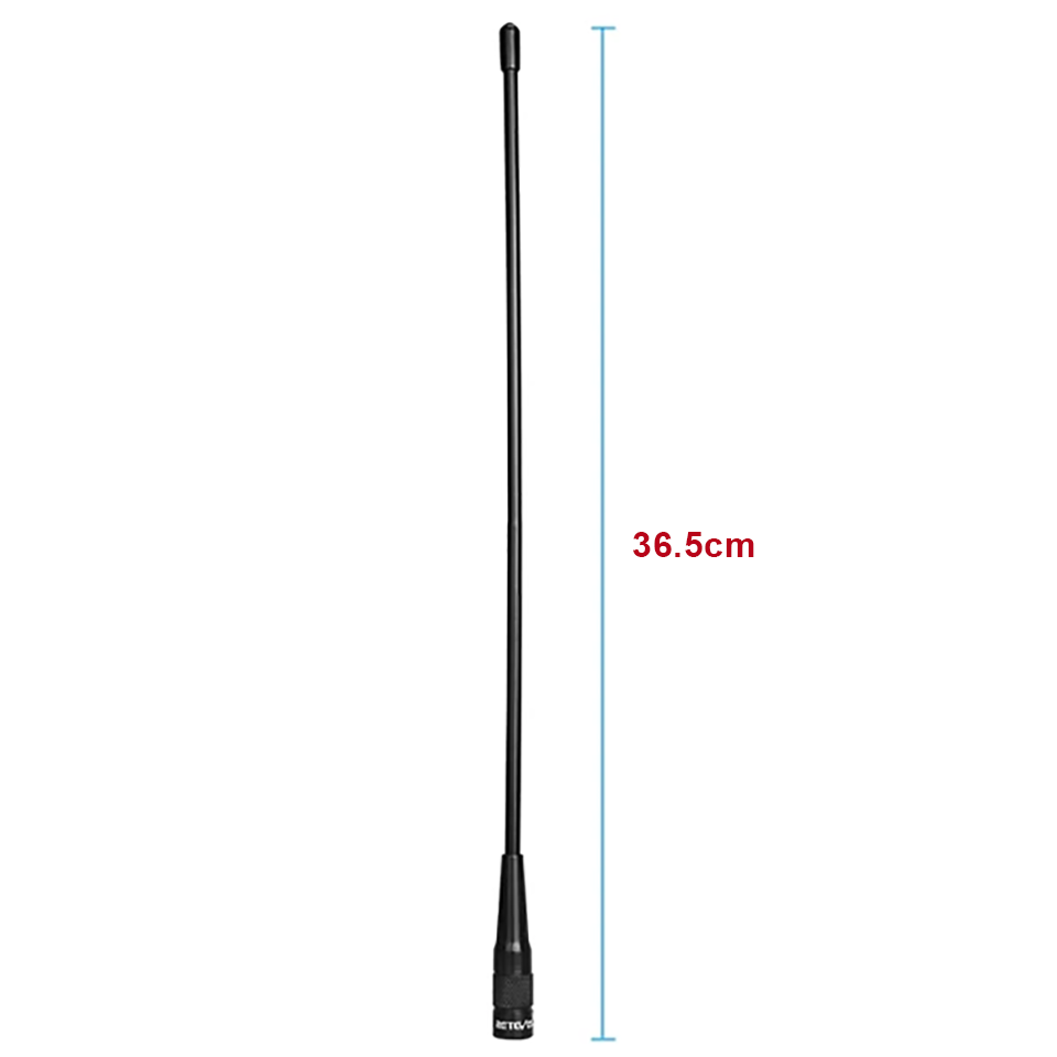 Retevis RHD-771 Antenne 10 Stück SMA-M VHF UHF Walkie Talkie Antenne für Yaesu Retevis RT3S RT3 RT1 RT81 TYT MD-381