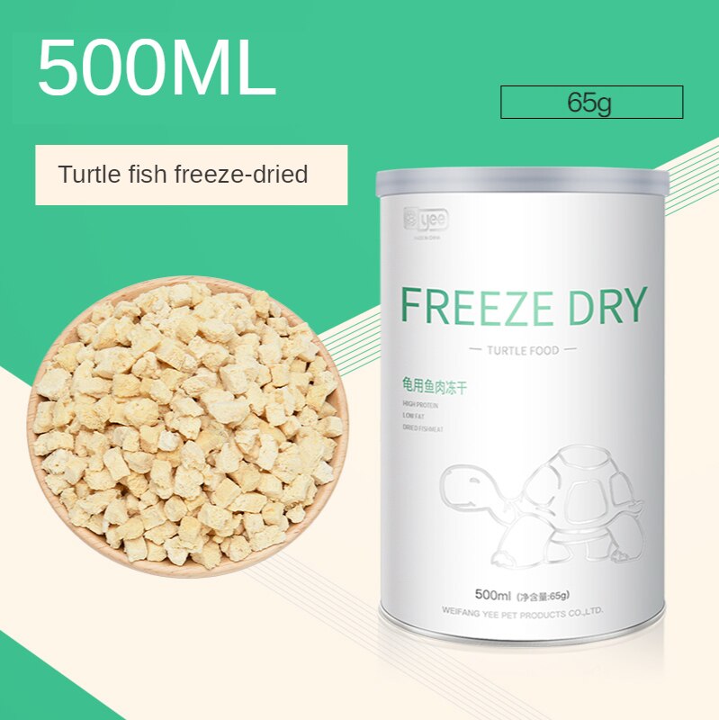 Dw aquarium yee schildpad schildpad reptielenvoer voer sticks korrels gedroogde vis garnalen rode bloedworm meelworm aquarium visvoer: Vis gevriesdroogd