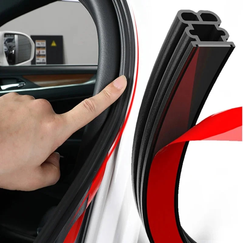 Gumowa uszczelka robić drzwi samochodu, dwuwarstwowa listwa przeciwdeszczowa, naklejka ochronna na drzwi/maskę/klapę bagażnika, dźwiękoszczelna, wodoodporna listwa uszczelniająca.