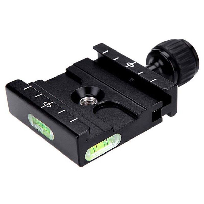 Aluminium 50mm Quick Release Plate QR Clamp Fits Arca-Swiss Standard for Tripod Ballhead: Default Title