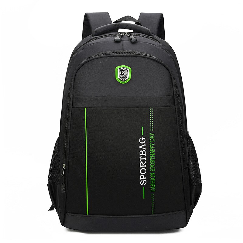 Lightweight children school bags for teen boys girls backpack multifunctional schoolbag casual business backpacks Laptop bag: green