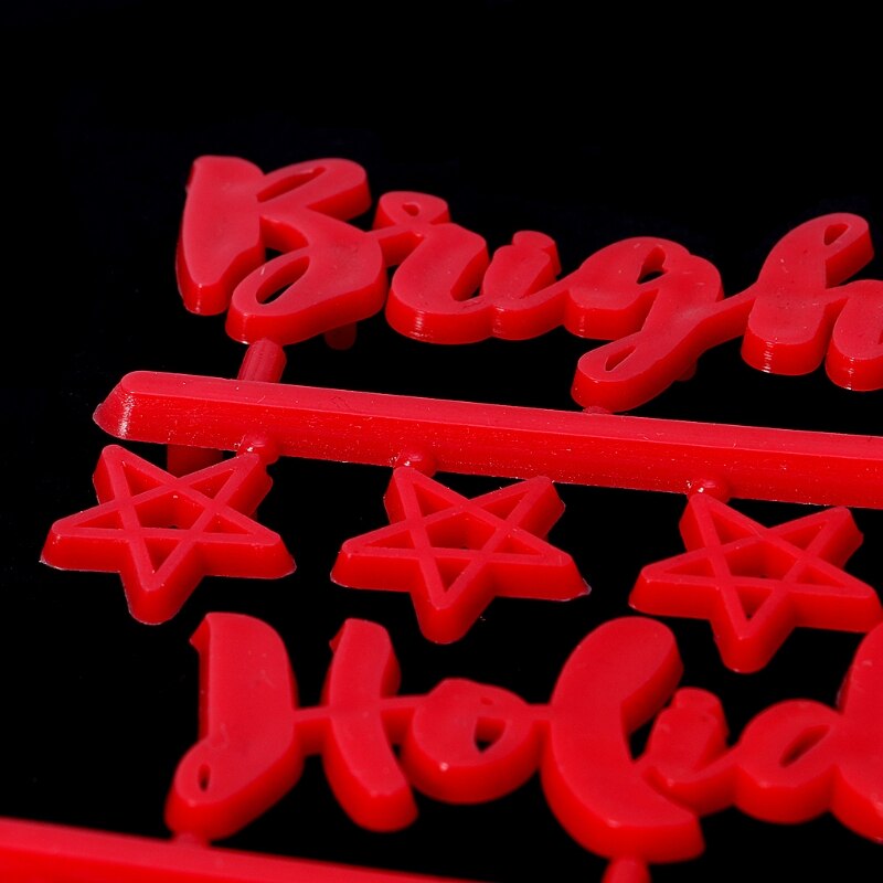 Kerst Voelde Bord Plastic Letters Voor Vilt Letters Board Voor Sign Board
