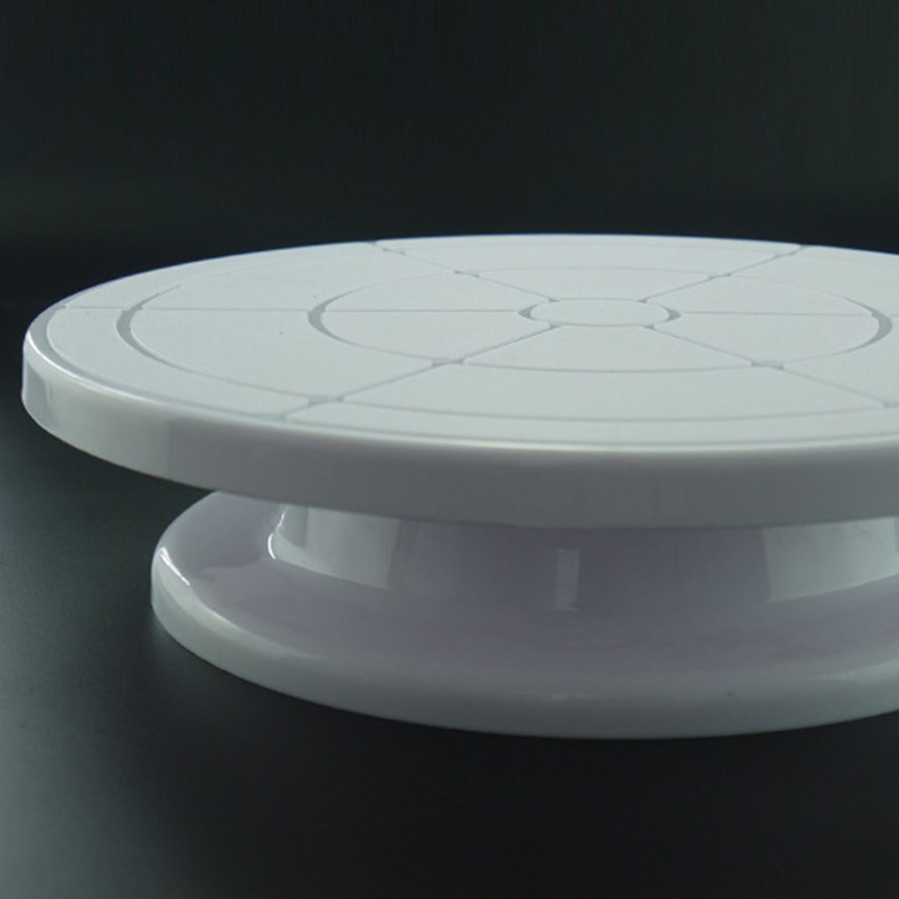 Abs Plastic Rotating Turntable Cake Stand Can Be Turned Round Decorating Turntable