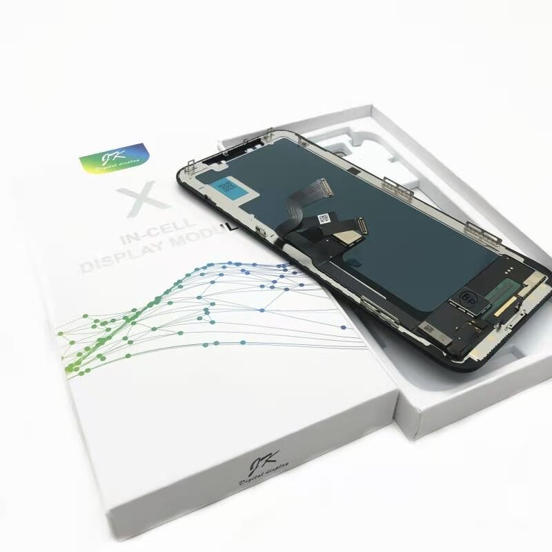 100% test ZY JK GX PK wyświetlacz LCD Pantalla dla iphoneX ekran OLED wyświetlacz LCD ekran dotykowy Digitizer zgromadzenie dla iPhone X LCDs