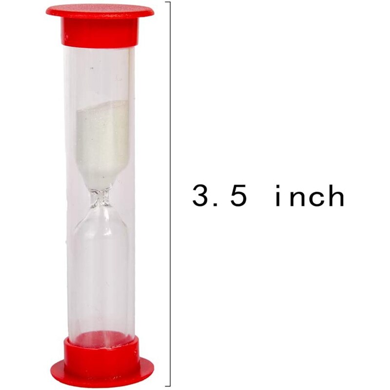 30 Sec Zand Timer Zandloper Zandloper Klok Countdown Bulk Speelgoed Set Timers Kids Games Pack Van 20 (Wit Zand)