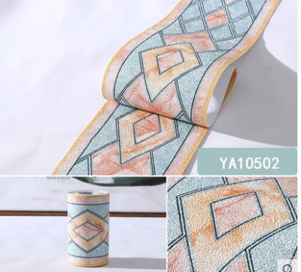 3d med lim fodlister wallstickers selvklæbende tapet vandtæt soveværelse stue køkken badeværelse  -70 #39