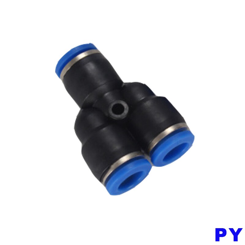 1Stck T/Y/L/Gerade Typ PU/PV/PY/PE/PM/PZA/PK/HVFF/Pneumatische Armaturen Für Luft/Wasser Schlauch Rohr Stecker 4/6/8/10/12/14/16mm: Blau / 1-1/2"