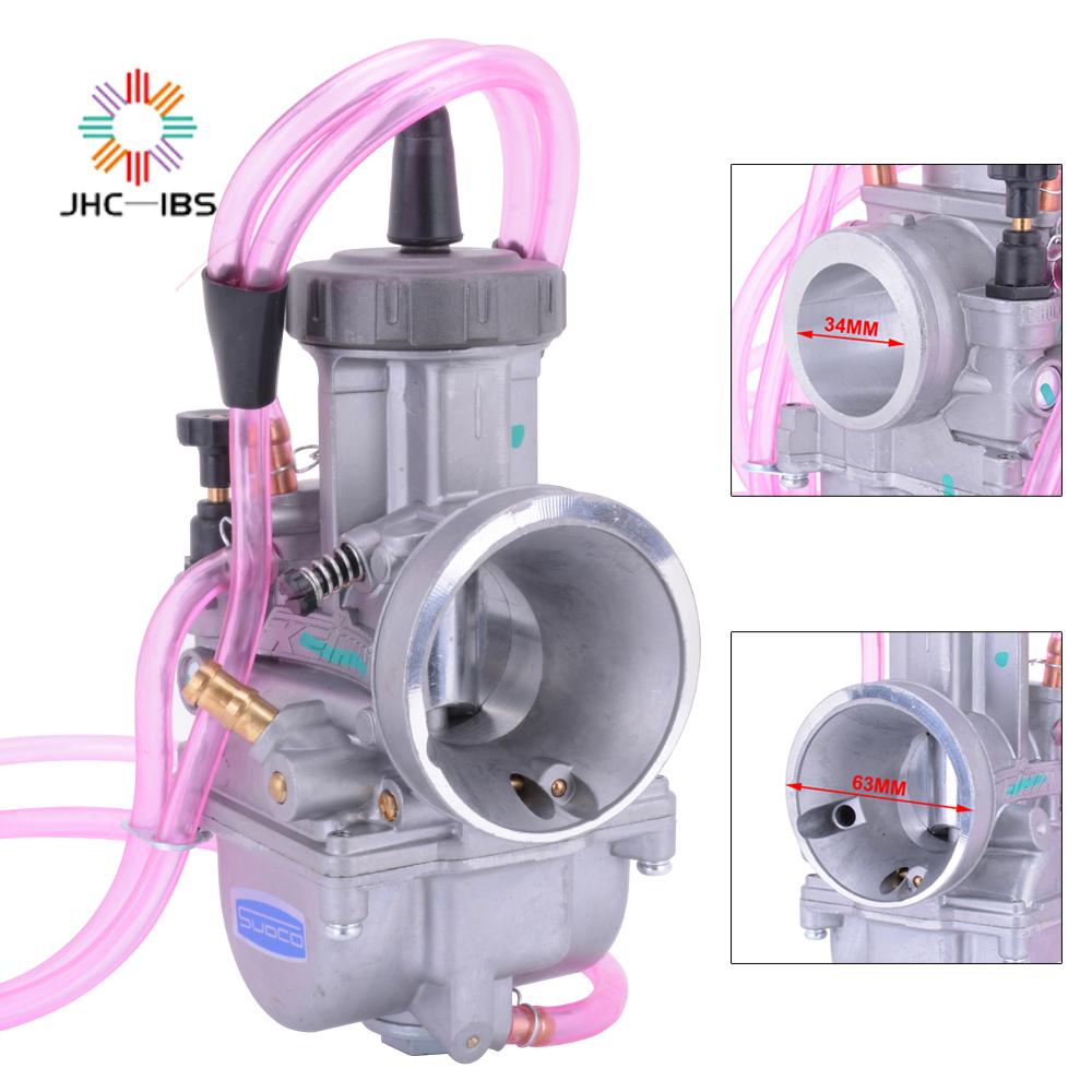 Motorcycle Universal 34mm 36mm 38mm 40mm PWK Carburetor 2T 4T Carburador engine Motocross For ATV Suzuki Yamaha Dirt Bike