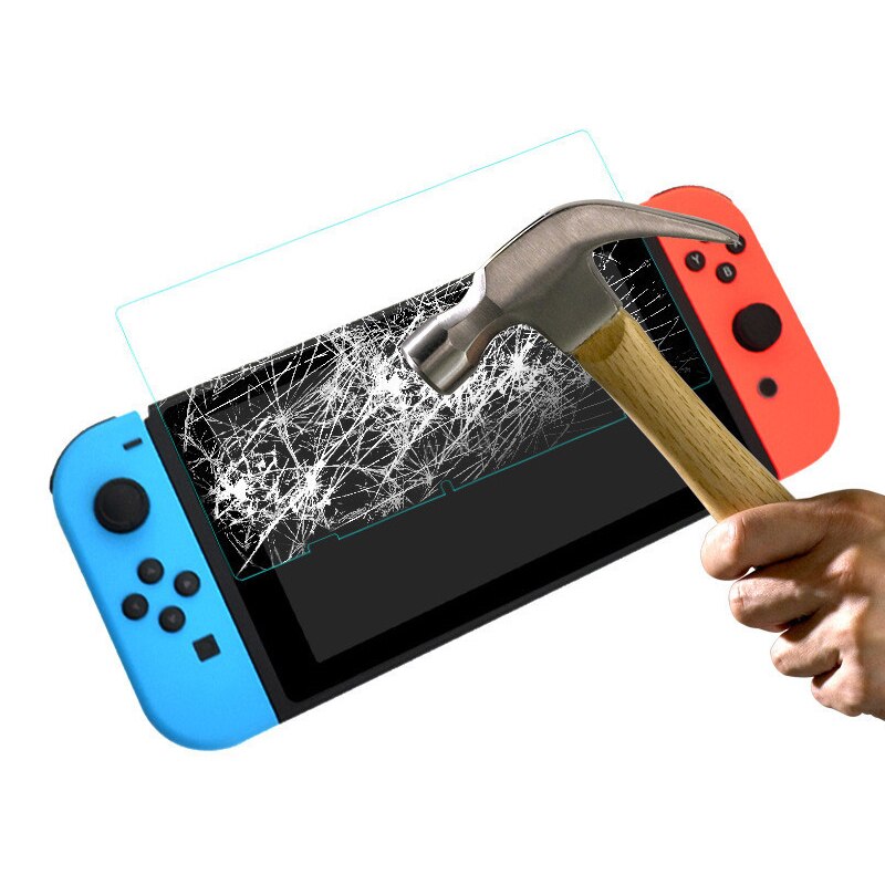 2pcs 9H Tempered Film Glass Screen Protector Eye Protection For Nintend Switch Screen Protector Nintend Switch Accessories