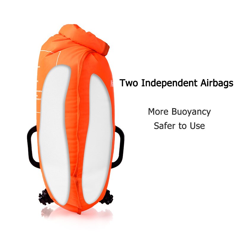 Naturehike 28L Aufblasbare Wasserdichte Schwimmen Tasche Schwimmen Flotation Tasche trocken Wasserdichte Tasche Für Schwimmen Treiben NH17S001-G
