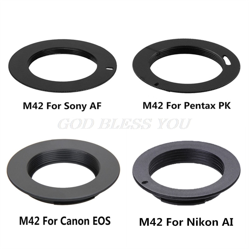 M42 Metalen Lens Adapter Schroef Mount Lens Ring Voor Canon Eos Voor Nikon Ai Voor Sony Af Voor Pentax pk Camera Lens Accessoires