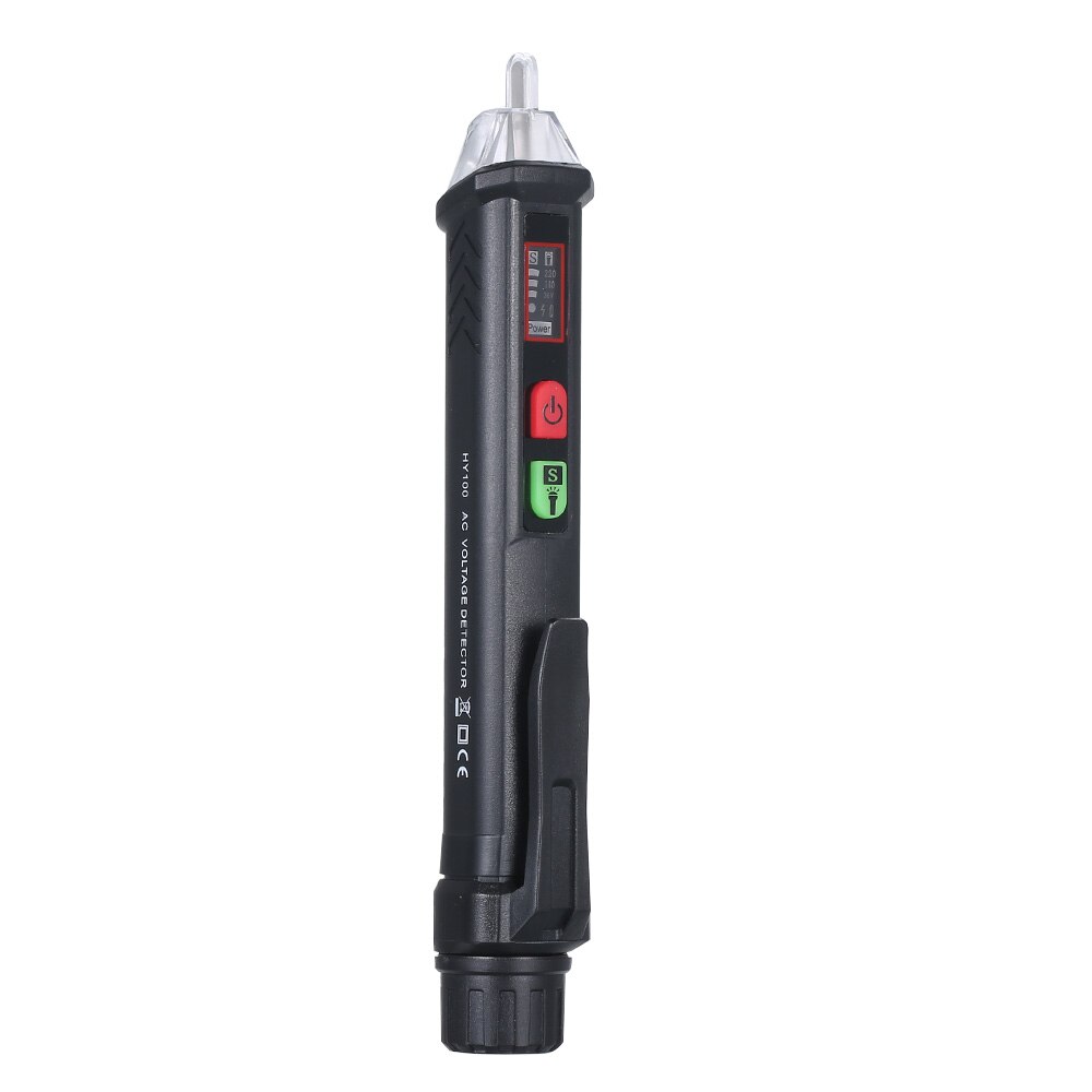 Digital Non-contact Voltage Tester Pen Handheld High Sensitivity AC Voltage 12V/48V~1000V Tester Alarm with Flashlight
