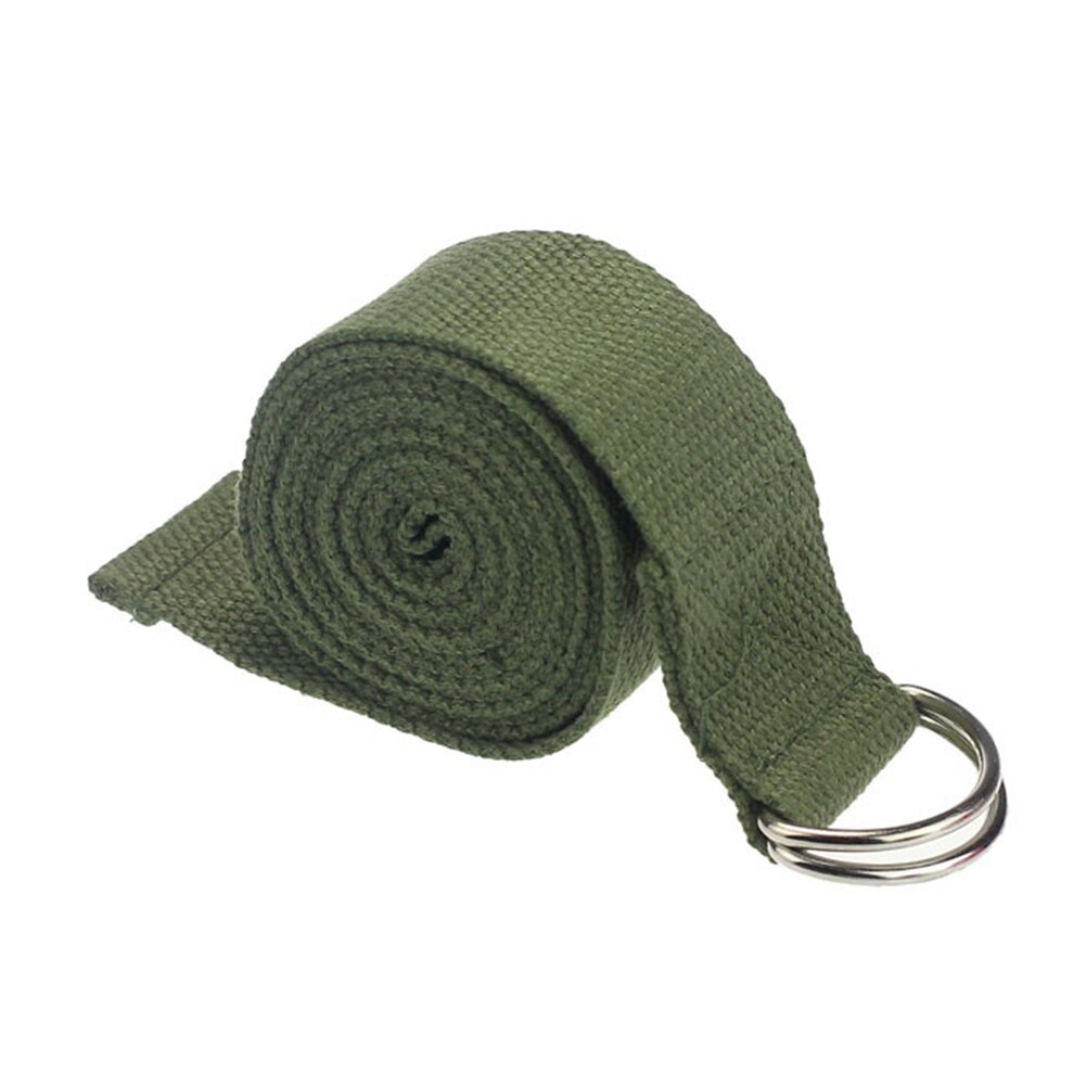 Cinta de Yoga para Pilates, colchoneta elástica para Yoga, herramientas de entrenamiento, barra flexible, accesorios para Yoga: green