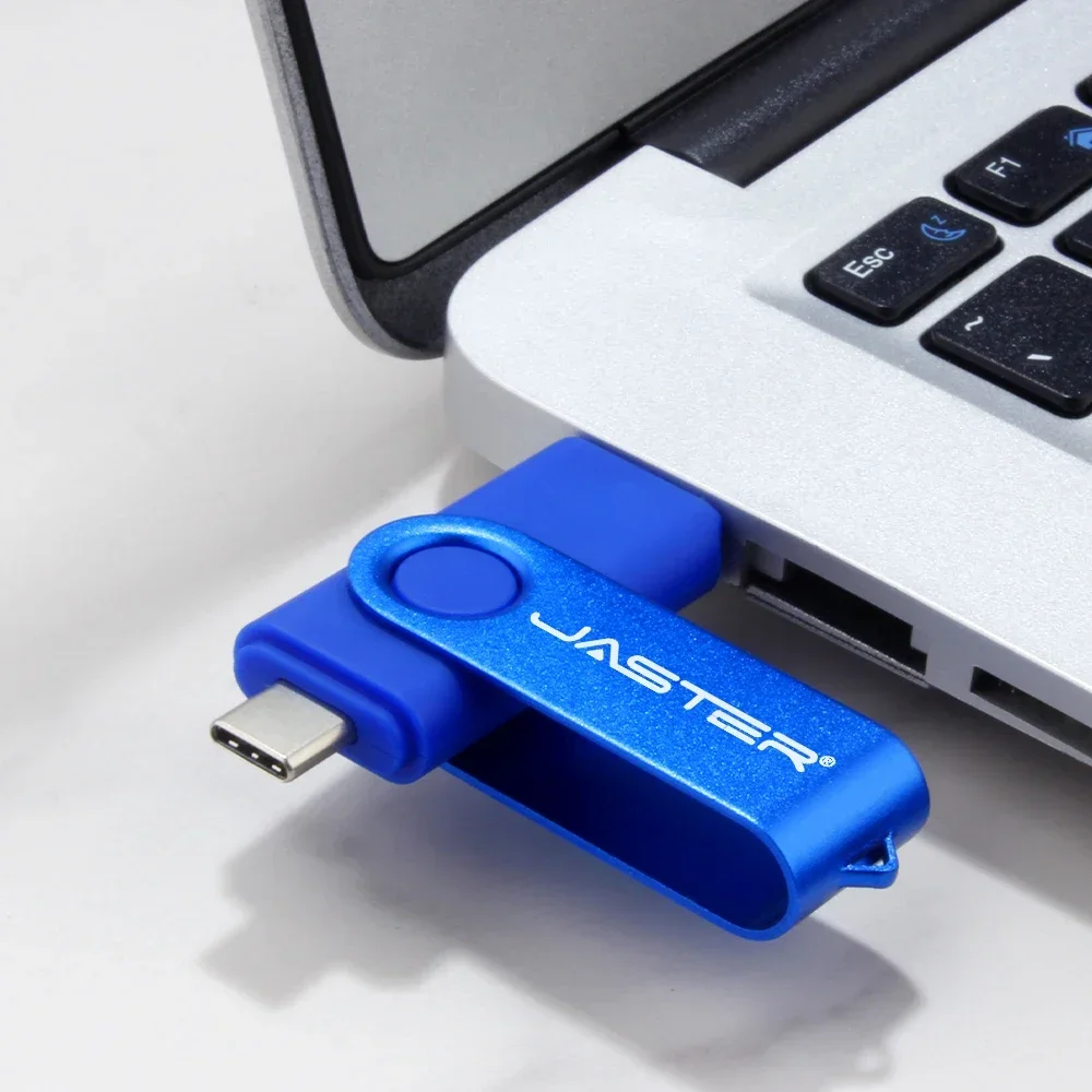 TYPE-C USB Flash Drive 128GB Free Key Chain Pen Drive 64GB Business Red Memory Stick Real Capacity U Disk Blue 32G