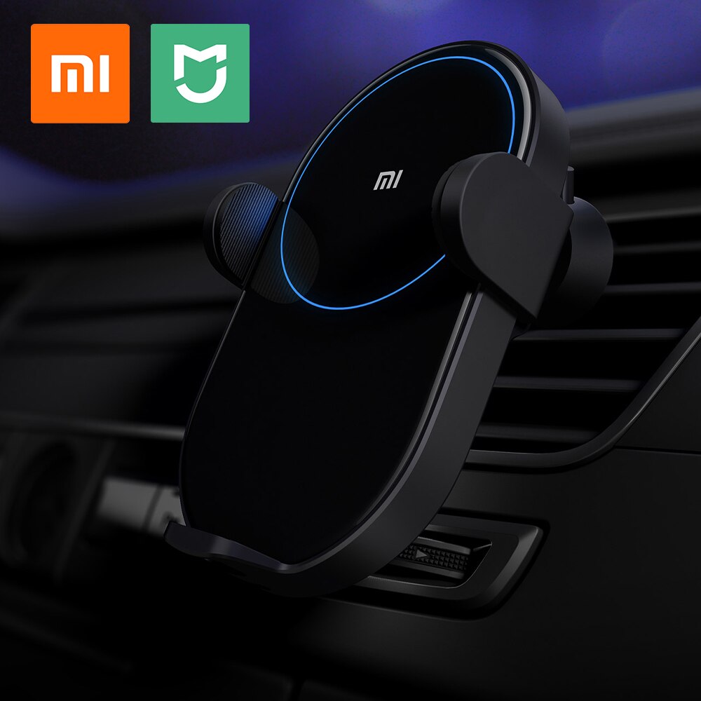 Xiaomi Mi 20W Max Qi Wireless Car Charger WCJ02ZM Auto Knop Met Intelligente Infrarood Sensor Snelle Opladen Auto Telefoon houden