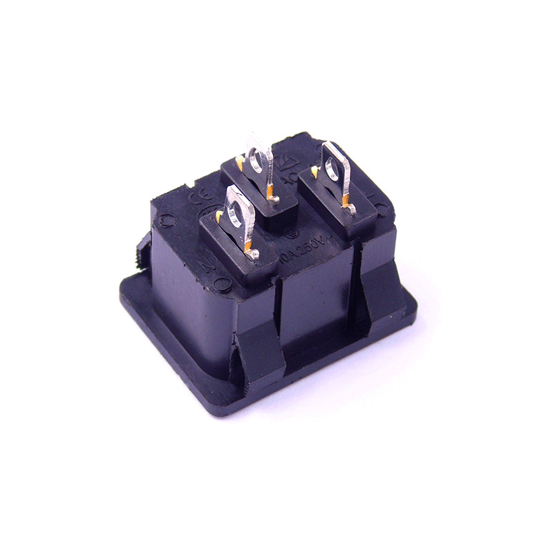 AC-05 AC Power Socket 250V 10A 3-pin For Electric Car Computer Power Socket