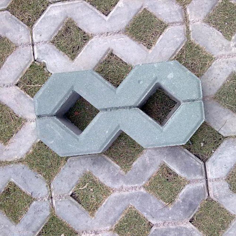 Garden Walk Pavement Mold DIY Manually Paving Cement Brick Stone Road Concrete Molds Path Maker Reusable DIY Manually Paving