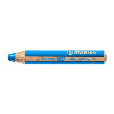 6/10/18PCS German STABILO Invincible Colour Crayon 886 Ultra Coarse Water Soluble Colour Brush Set: Blue