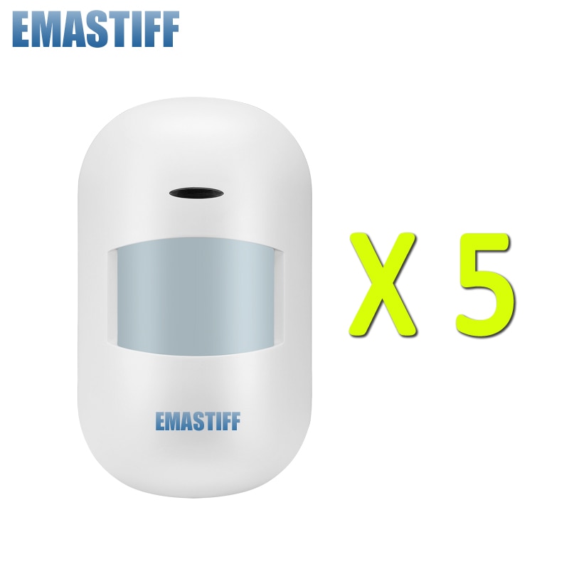 Wireless 433mhz Intelligent Passive Infrared Detector PIR Motion Sensor GSM Alarm Detector For Burglar Alarm System Security