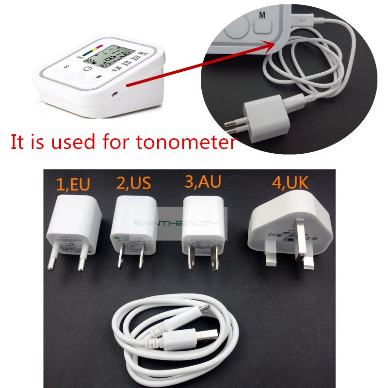 Portable Digital Upper Arm Blood Pressure Monitor Heartbeat Test Health Care Monitor BP Tonometer Best Selling
