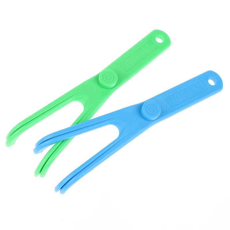 Y-shaped Dental Floss Holder Dental Floss Holder Aid Oral Hygiene Toothpicks Holder Teeth Care Interdental Teeth Cleaning Tools
