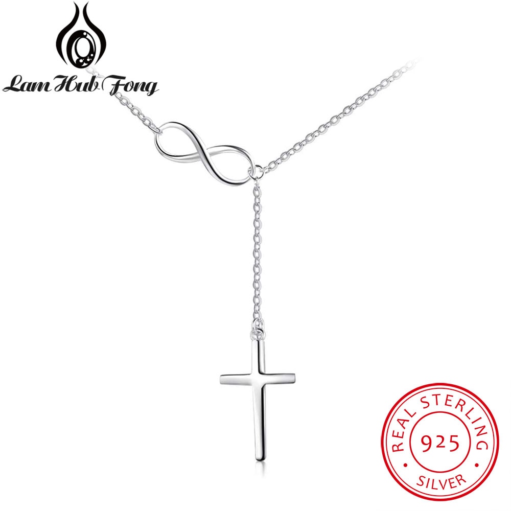 &amp; Infinity Solid 925 Sterling Zilveren Hanger Ketting Sieraden Beste Kerstcadeau Voor Dames (Lam Hub fong) – Grandado