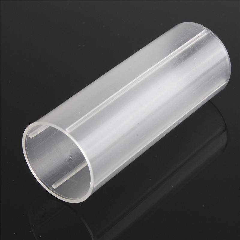 2 in 1 hvitt foringsrør 18650 batterihylsterør  + 3 aaa batteriholderveskeboks tilbehør til lommelykt