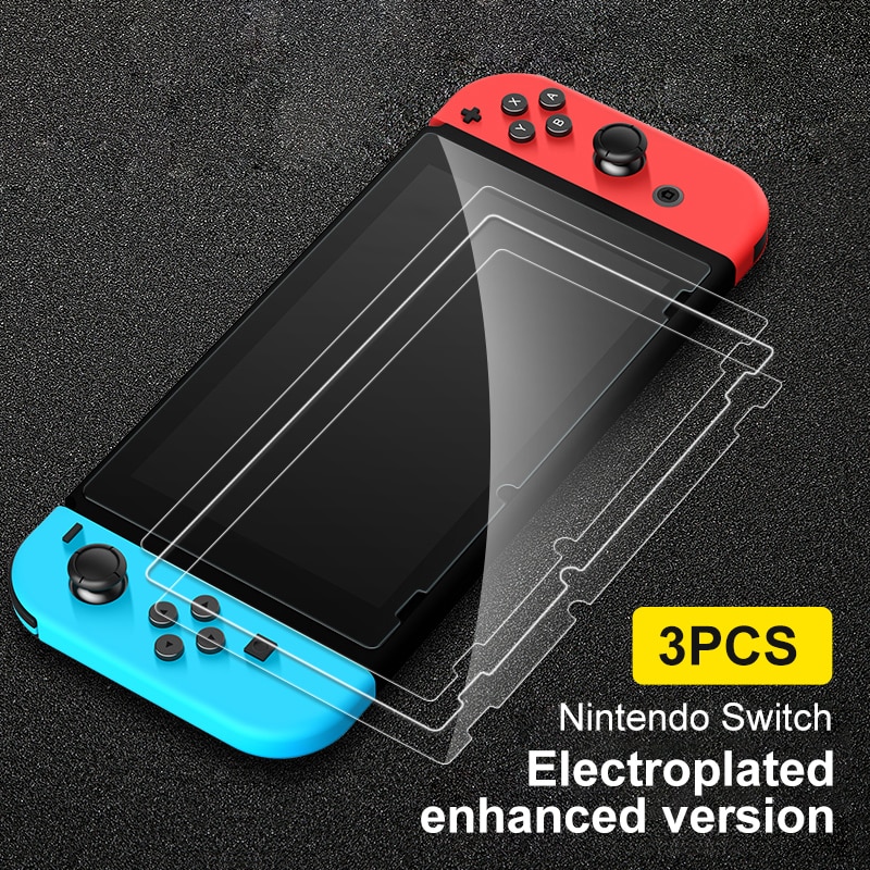 3Pack Beschermende Glas Voor Nintend Schakelaar Gehard Glas Screen Protector Voor Nintendos Schakelaar Ns Glas Accessoires Screen Film