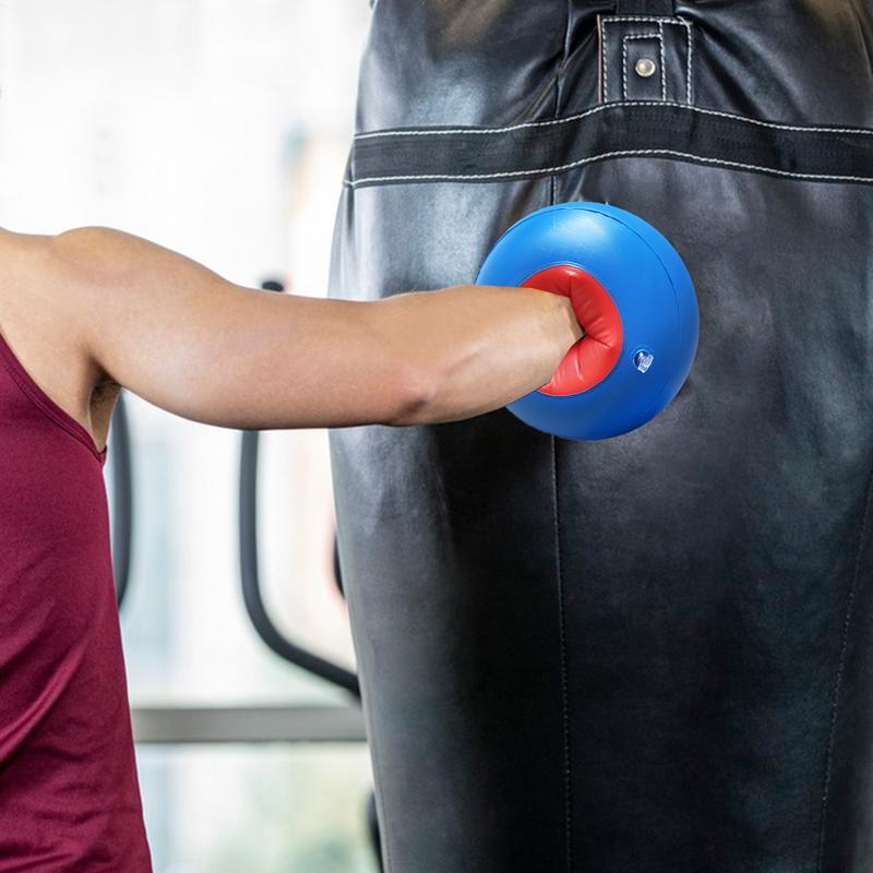 Gants de boxe gonflables en PVC, gants d'exercice interactifs pour les jeunes, mitaines de jeu, intérieur, 1 paire