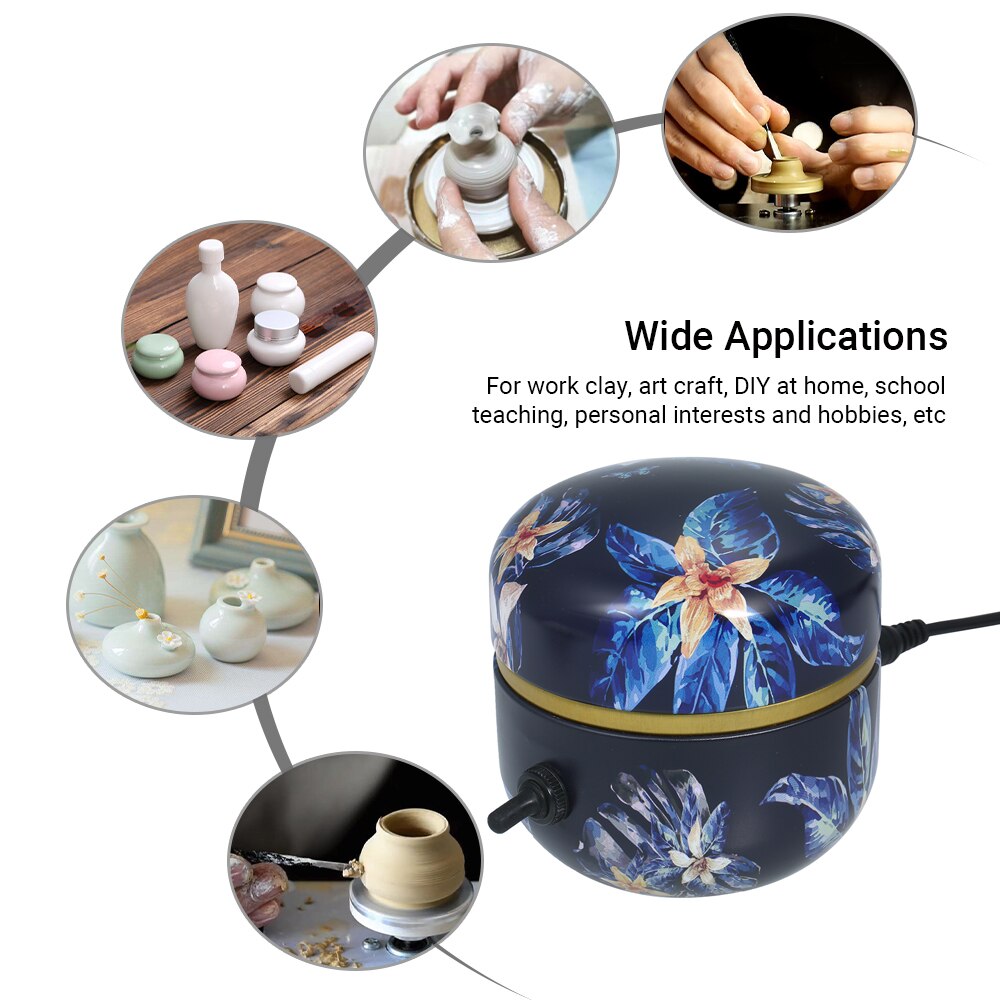 Mini keramik maskin elektrisk keramik maskin keramik hjul keramisk maskin keramik