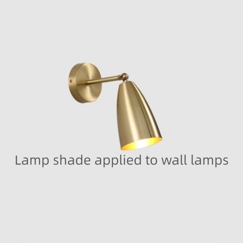 Messing Lampenkap Minimalistische Industriële Stijl Japanse Bureaulamp Vloerlamp Wandlamp Hal Diy Verlichtingsaccessoires